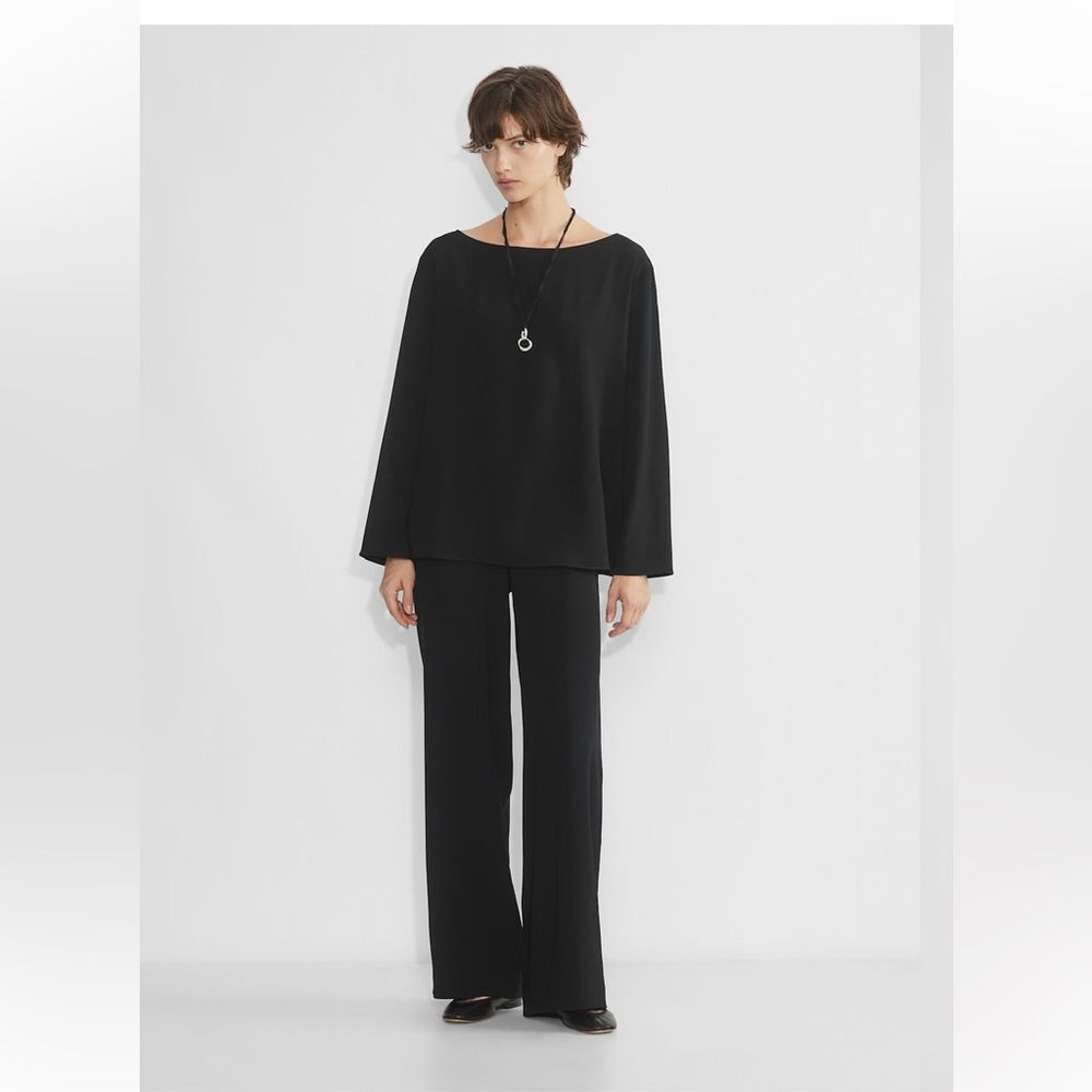 Babaton Blouse Sophos Long Sleeve Boatneck Small
